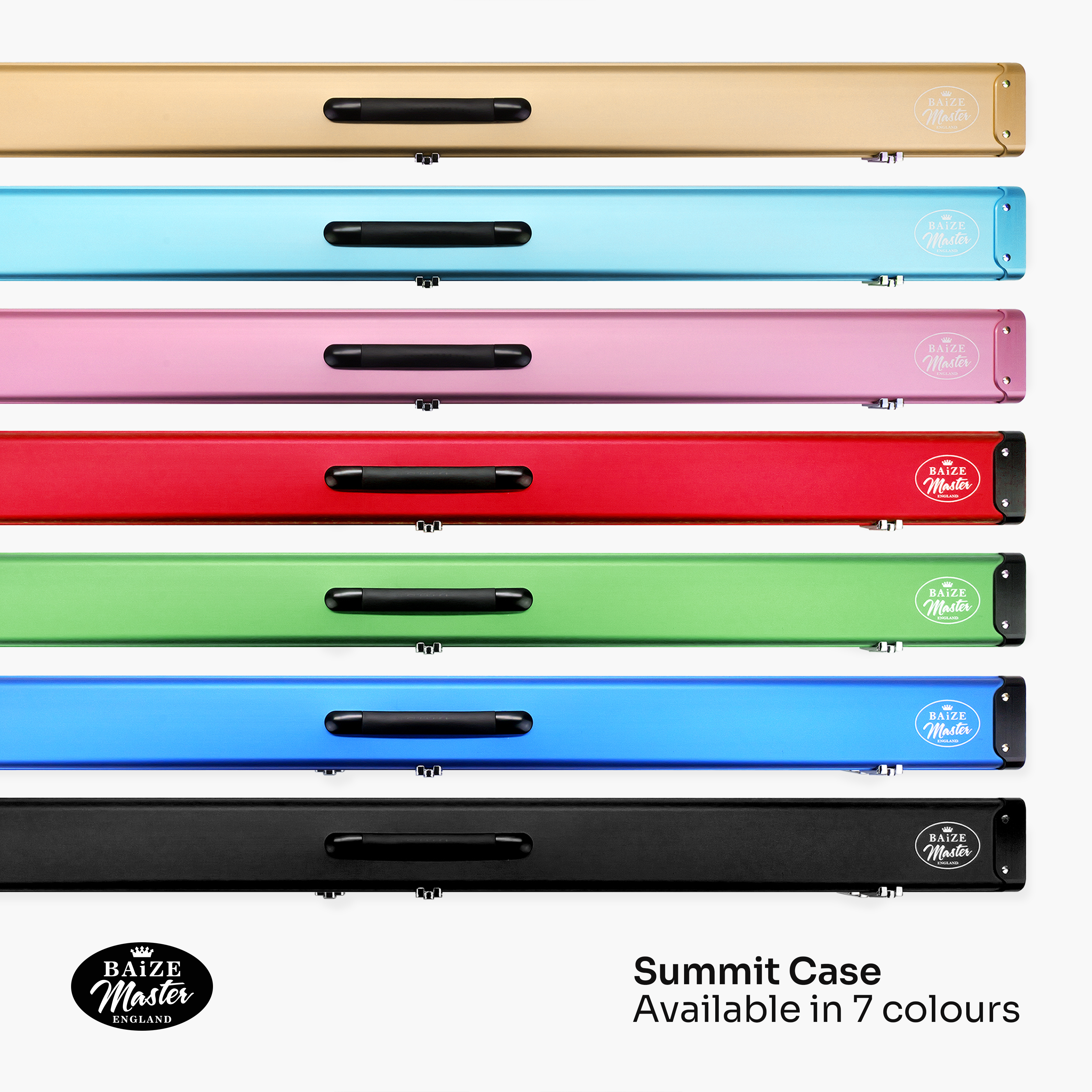 Baize Master Summit 3-slot one-piece cue case Cue + Case