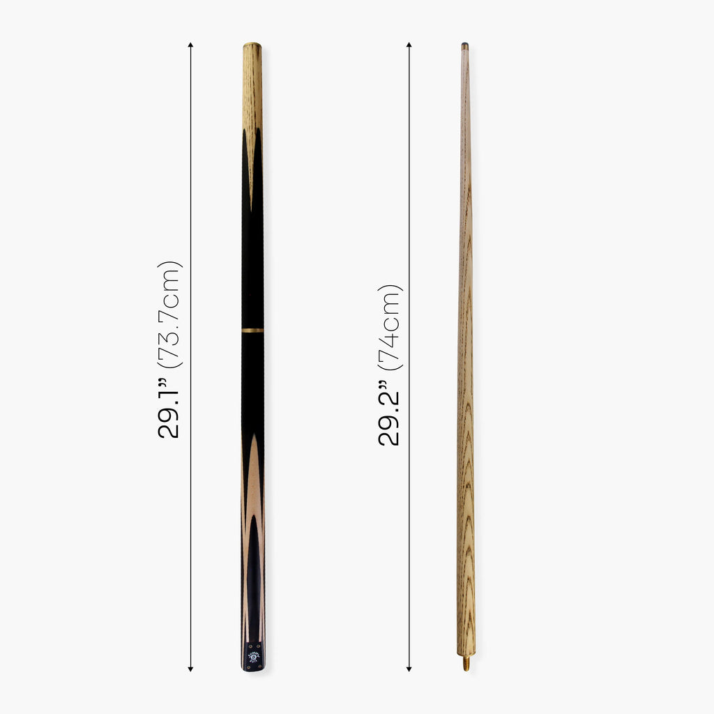 Jonny 8 Ball adjustable 57-inch 3-piece cue and hard case Cue + Case