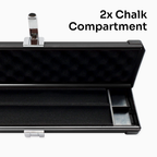 Silver Stripe Pro aluminium 3/4 cue case