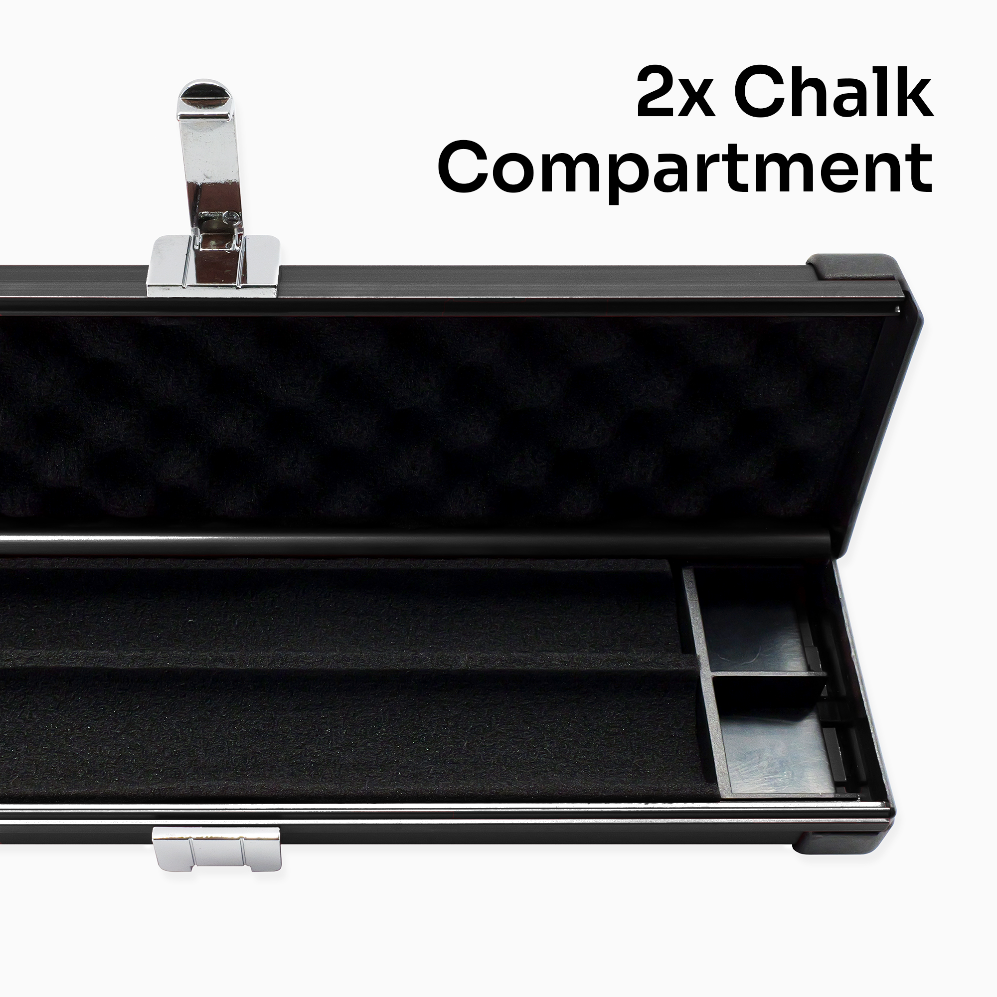 Silver Stripe Pro aluminium 3/4 cue case