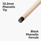Baize Master King Breaker Ebony 58-inch pool break cue