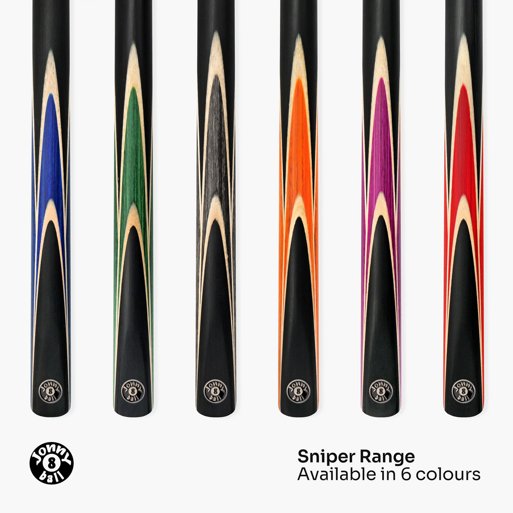 Jonny 8 Ball Sniper 57-inch 2-piece pool cue Cue + Case