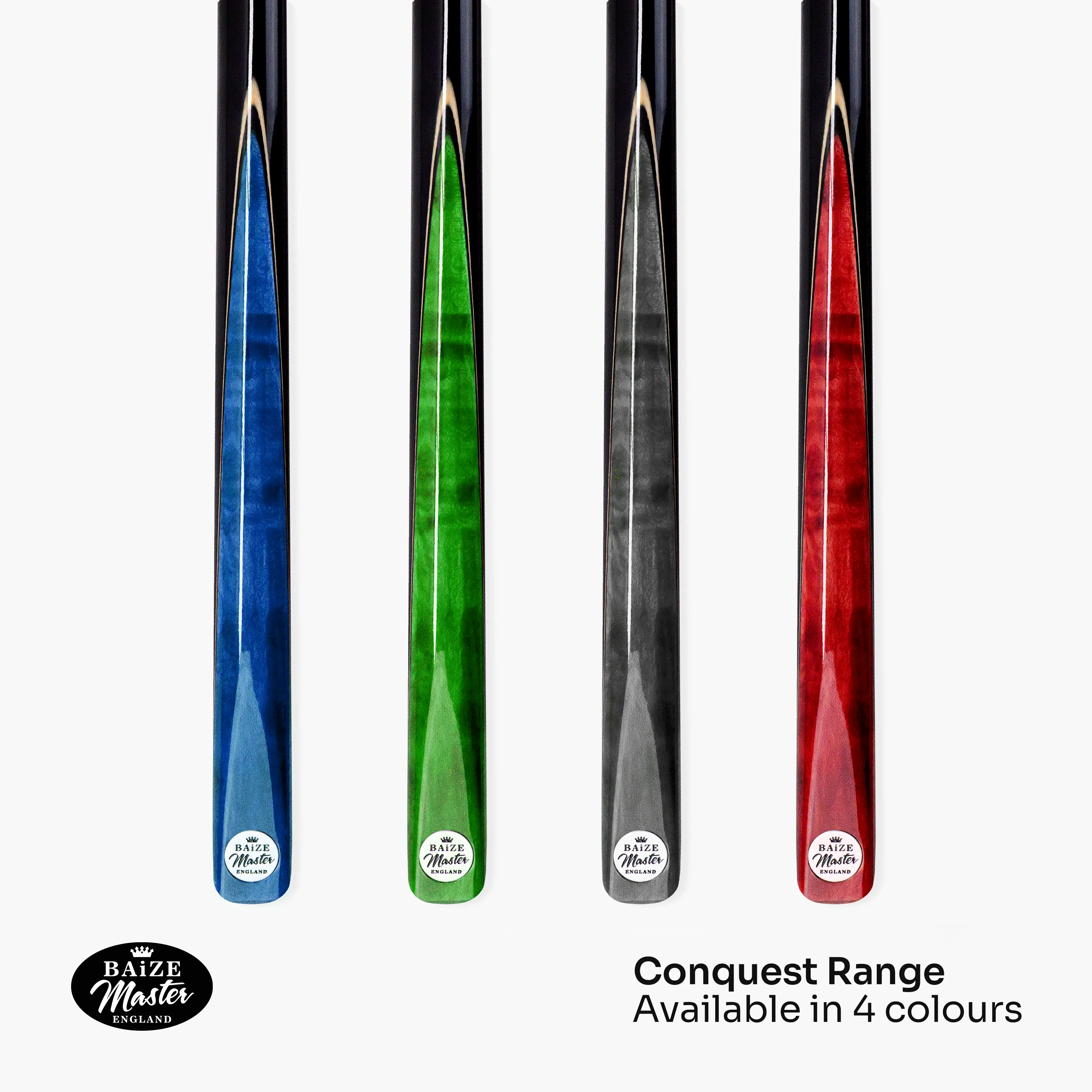 Baize Master Conquest 57-inch 2-piece cue Cue + Case