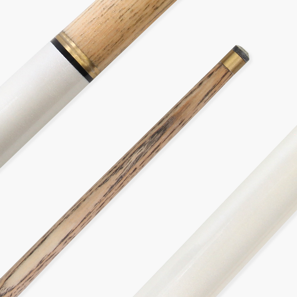 Jonny 8 Ball White Jet 48-inch junior cue Cue + Case