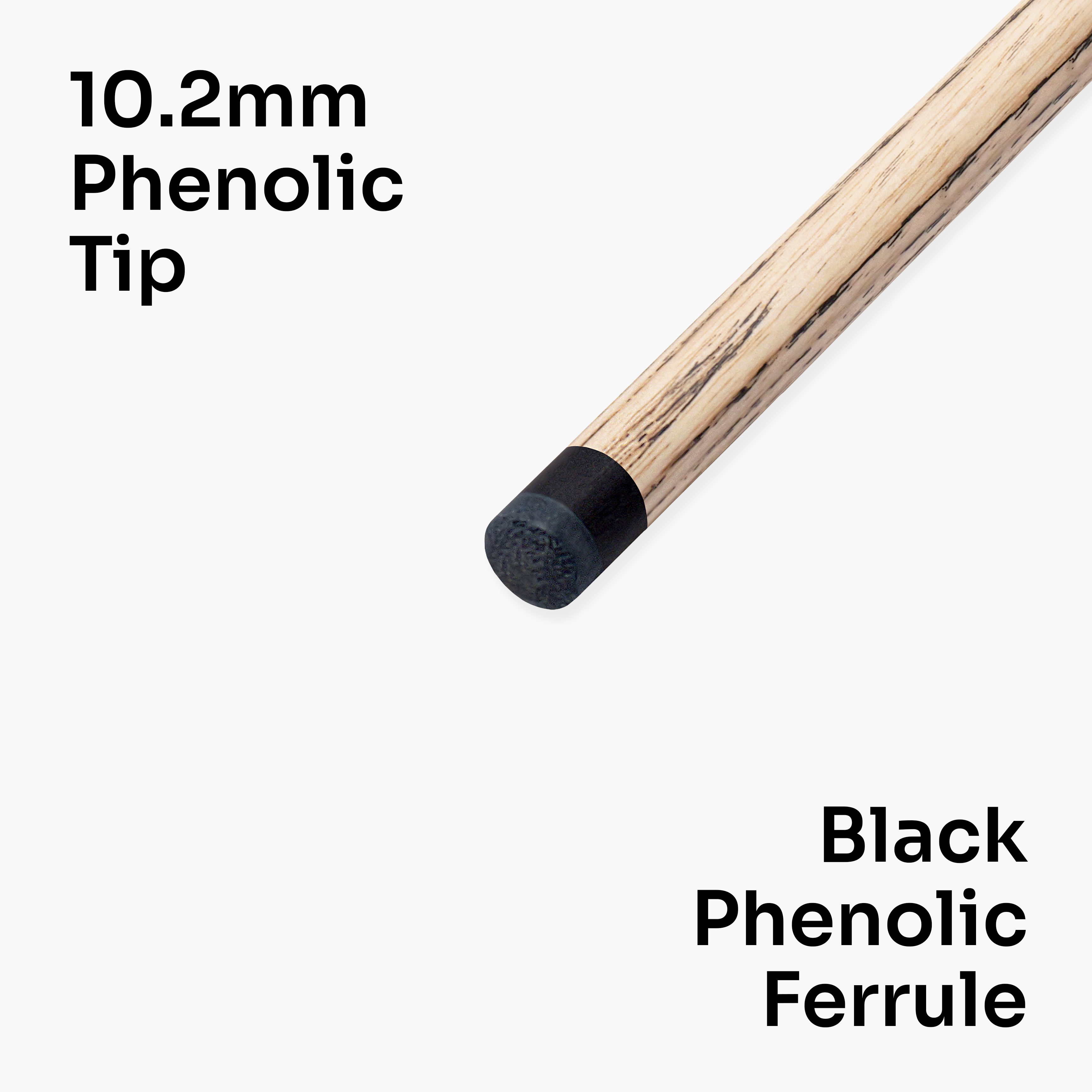 Baize Master Power Breaker Ebony 57-inch pool break cue