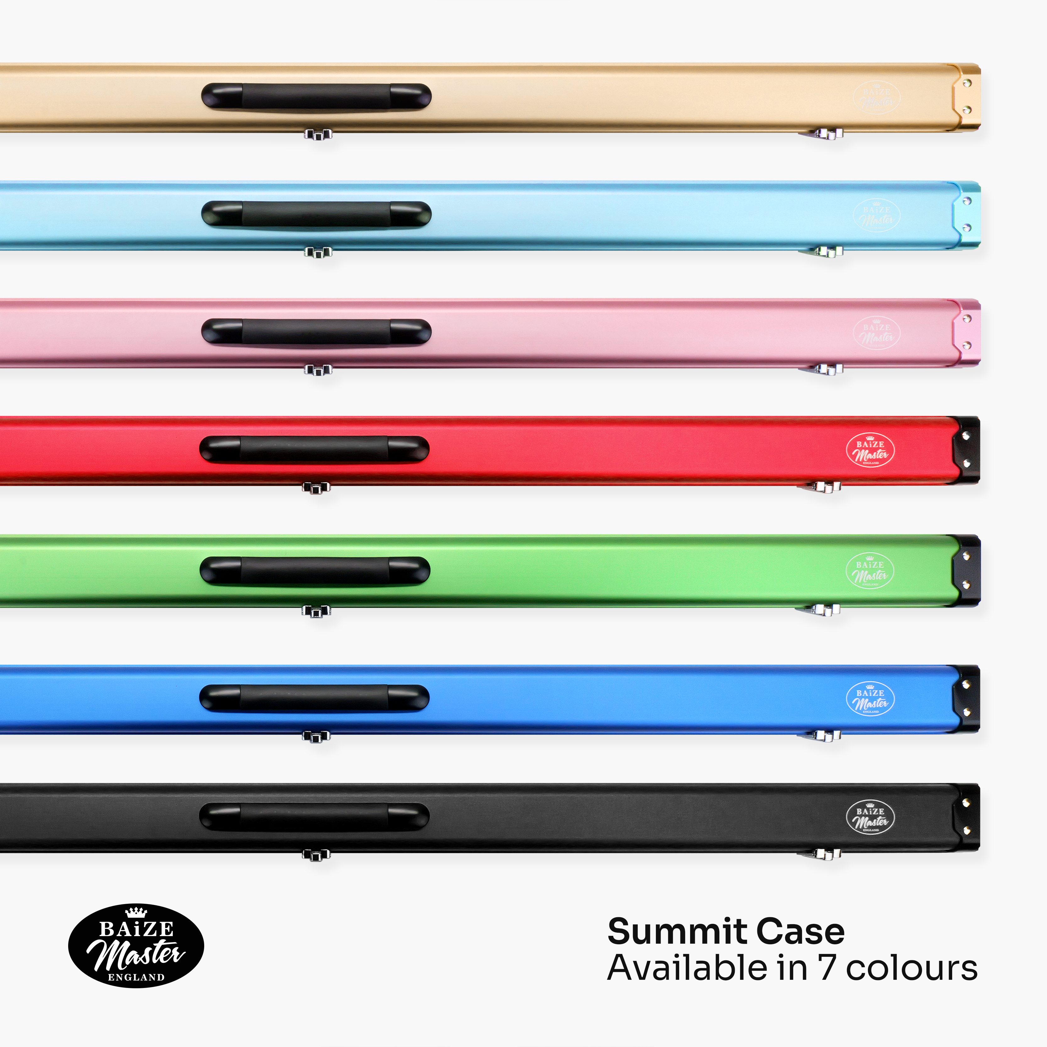 Baize Master Summit 2-slot one-piece cue case Cue + Case