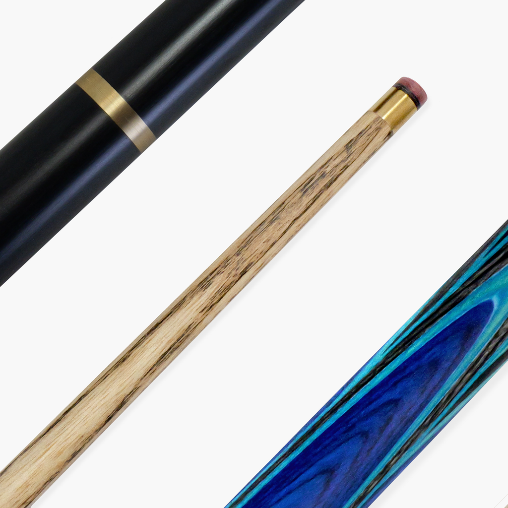 PRO147 Pearl Series Green Burl 57-inch 3/4 cue and case set