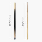 Jonny 8 Ball adjustable 57-inch 3-piece cue and hard case Cue + Case