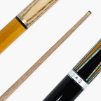 Jonny 8 Ball Black Sun 57-inch 2-piece pool cue Cue + Case