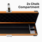 Silver Stripe Pro aluminium 3/4 cue case