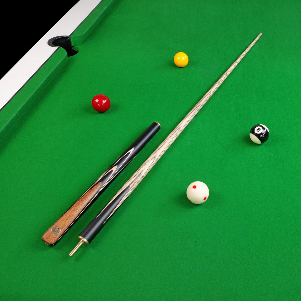 Baize Master White Marksman 3/4 pool cue Cue + Case