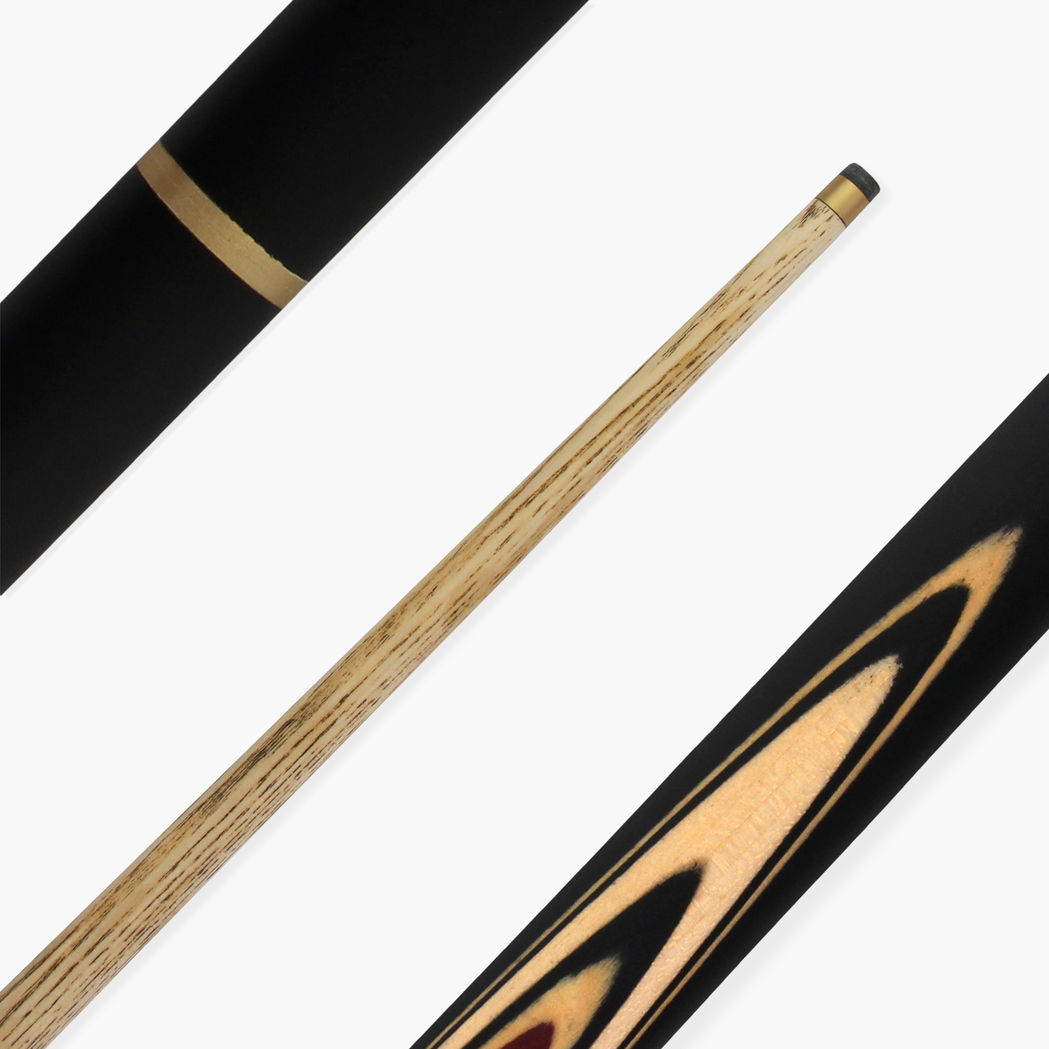 Jonny 8 Ball traditional 57-inch 3/4 cue with mini butt Cue + Case