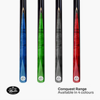 Baize Master Conquest 52-inch junior 2-piece cue Cue + Case
