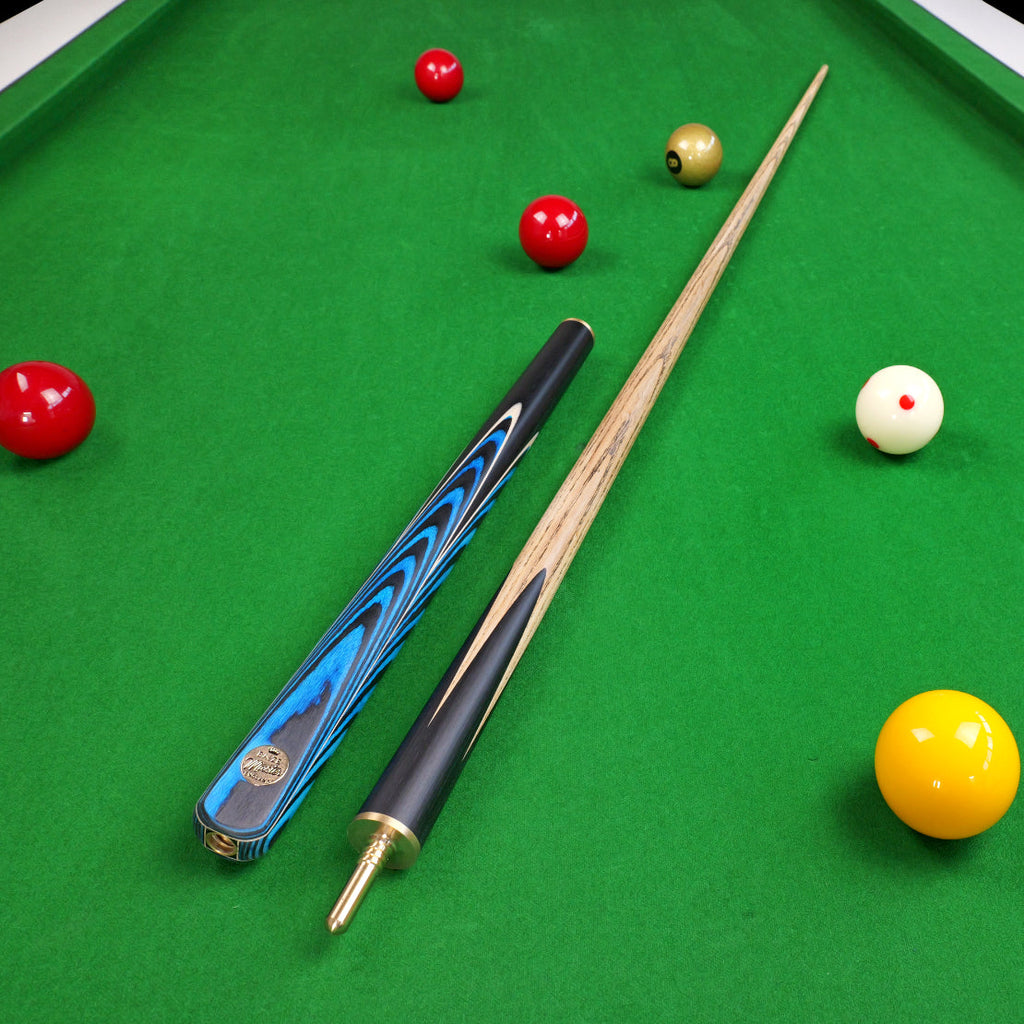 Baize Master Azure Marksman 3/4 pool cue Cue + Case