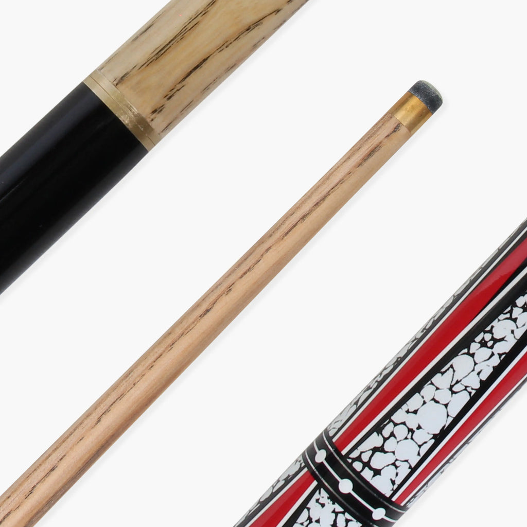 Jonny 8 Ball Trident 57-inch 2-piece cue Cue + Case