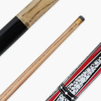 Jonny 8 Ball Trident 57-inch 2-piece cue Cue + Case