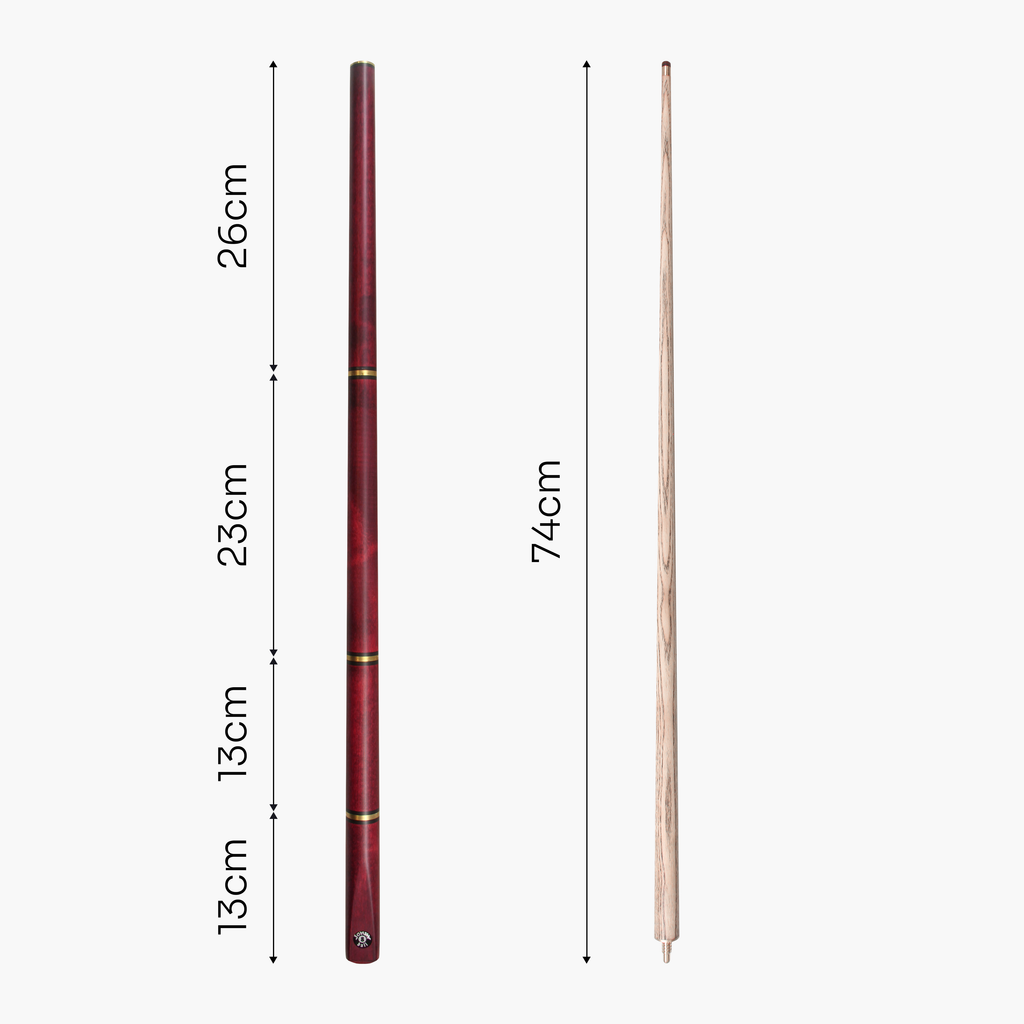 Jonny 8 Ball Combi adjustable 5-piece cue Cue + Case