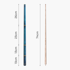 Jonny 8 Ball Combi adjustable 5-piece cue Cue + Case