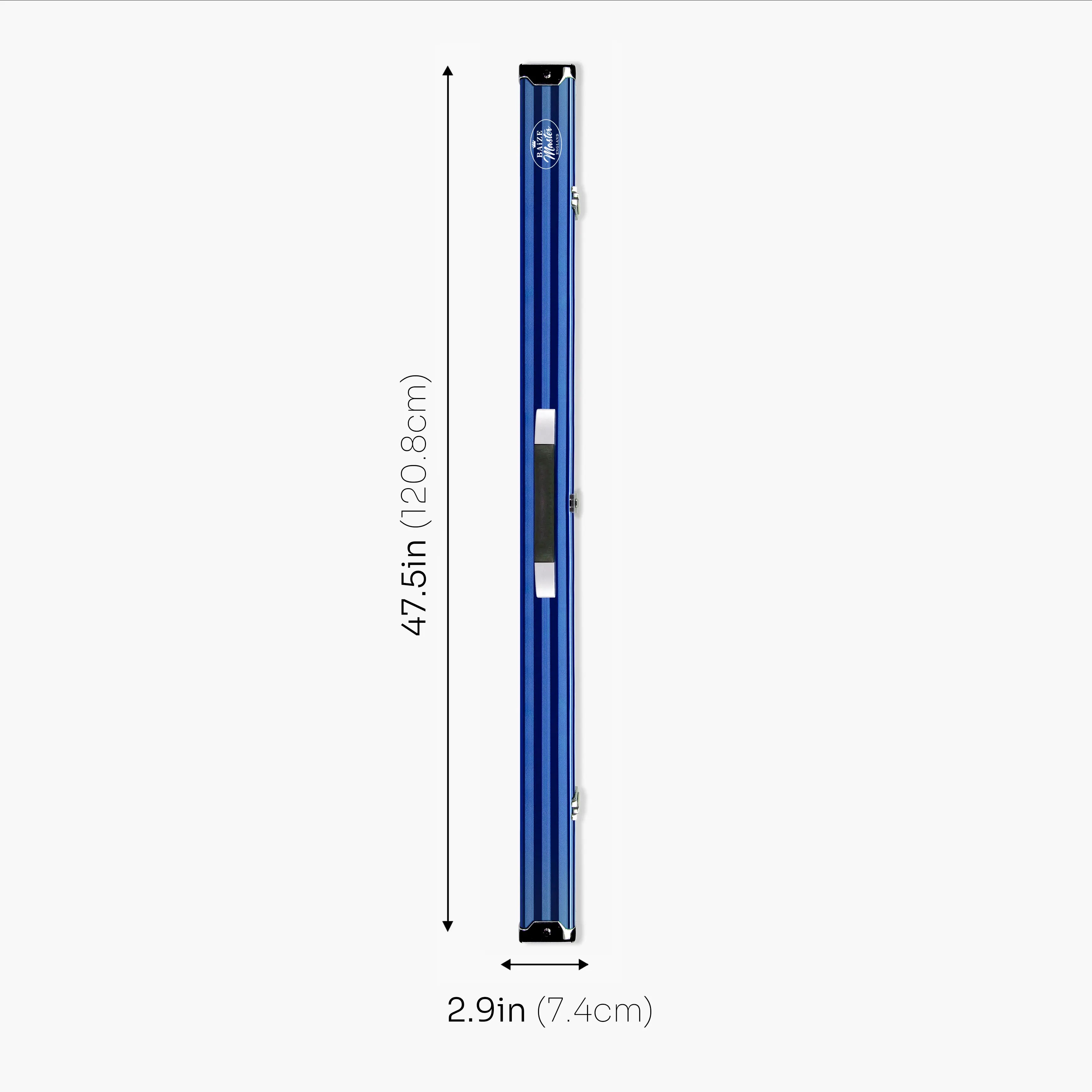 Baize Master Pro Line blue 3/4 cue case Cue + Case