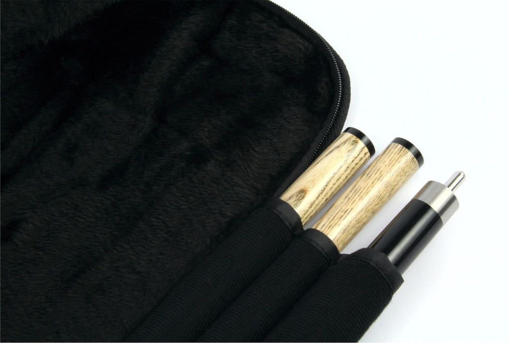 Baize Master fur-lined 2-piece cue case Cue + Case