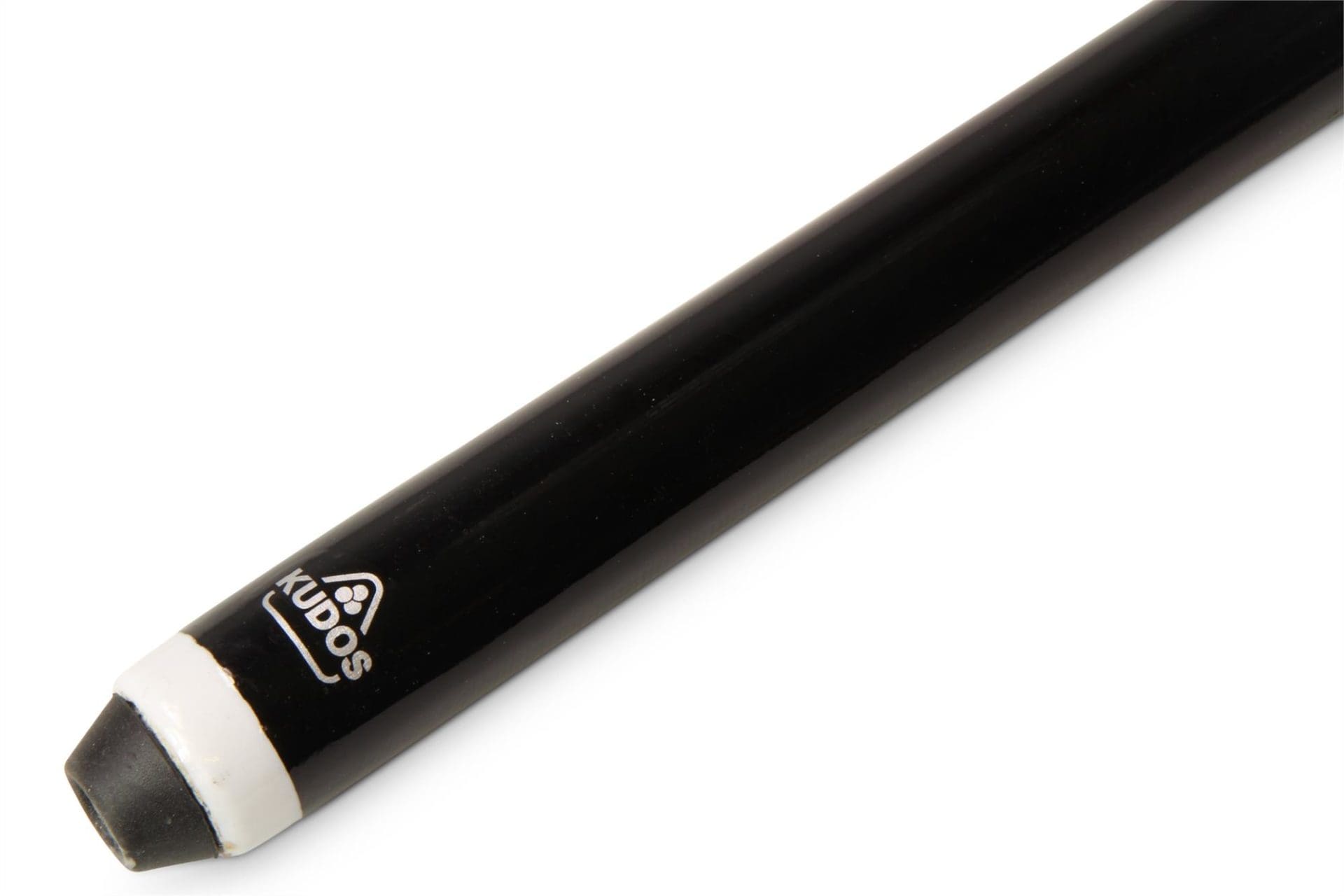 Kudos 54-inch black butt economy 2-piece cue Cue + Case
