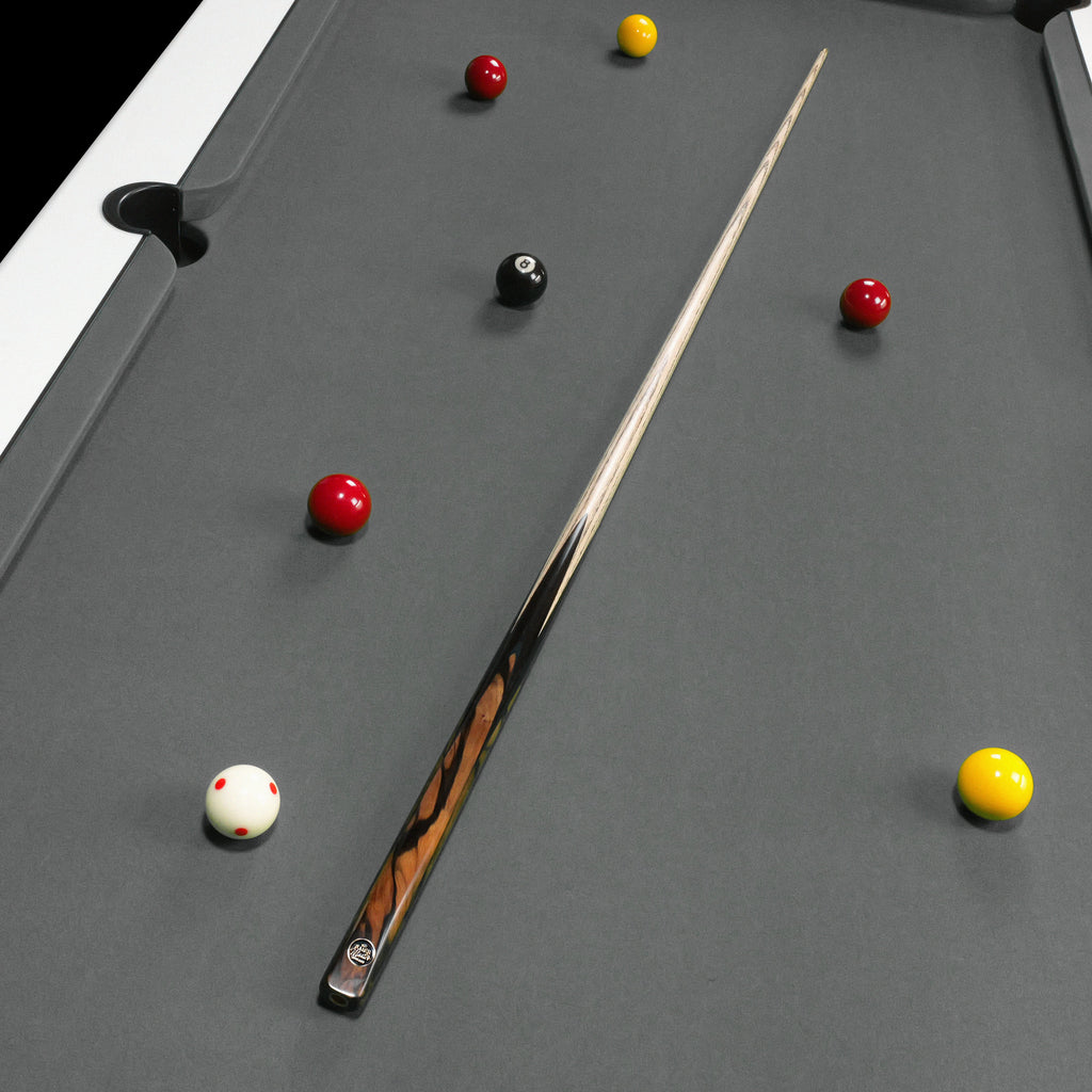 Baize Master Platinum Exotic Black Ivory pool cue - 8mm tip Cue + Case