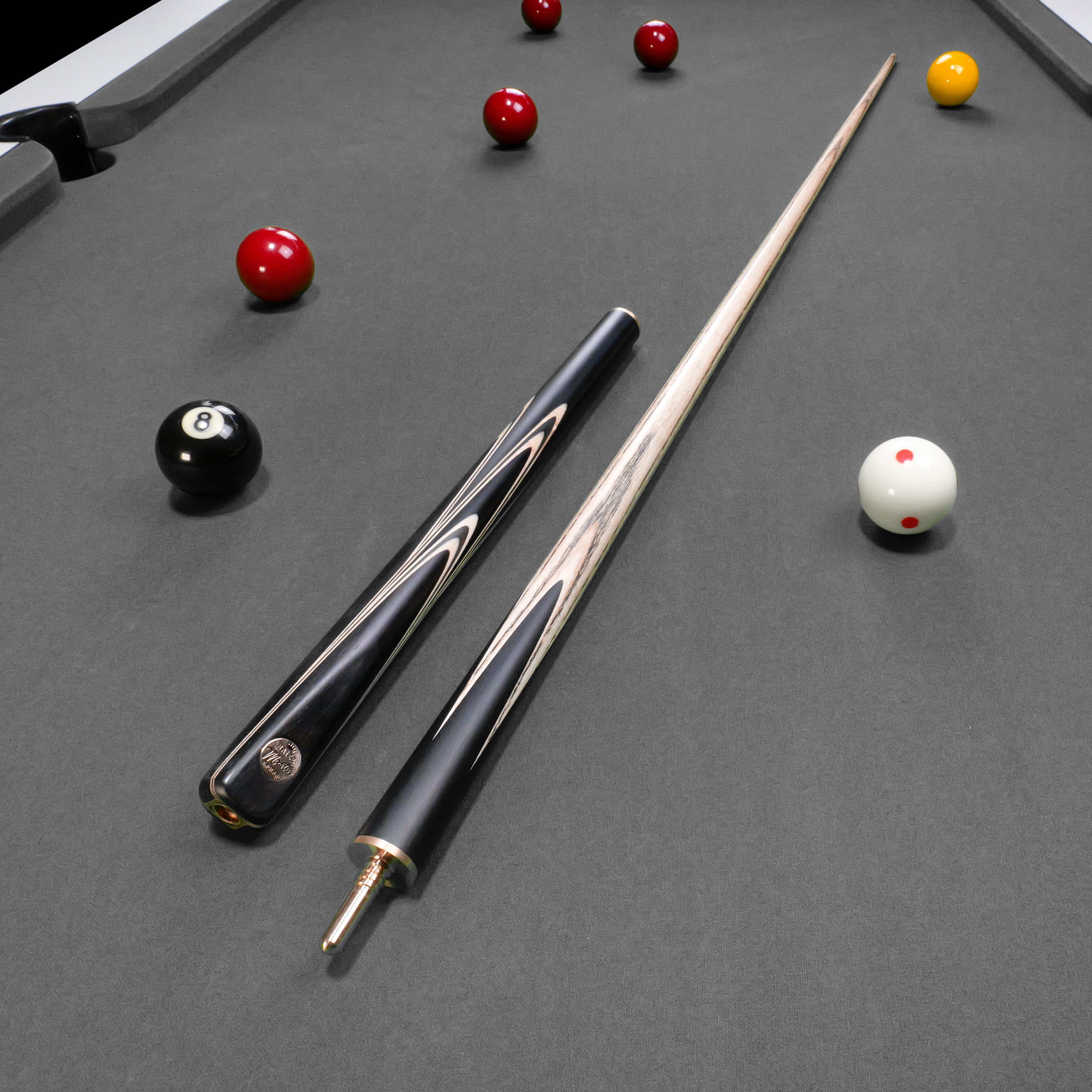 Baize Master Midnight Marksman 3/4 pool cue Cue + Case