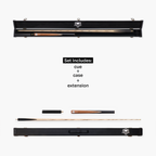 PRO147 Hurricane 57-inch 3/4 cue and case set Cue + Case