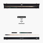Baize Master Emerald Marksman cue and case set Cue + Case