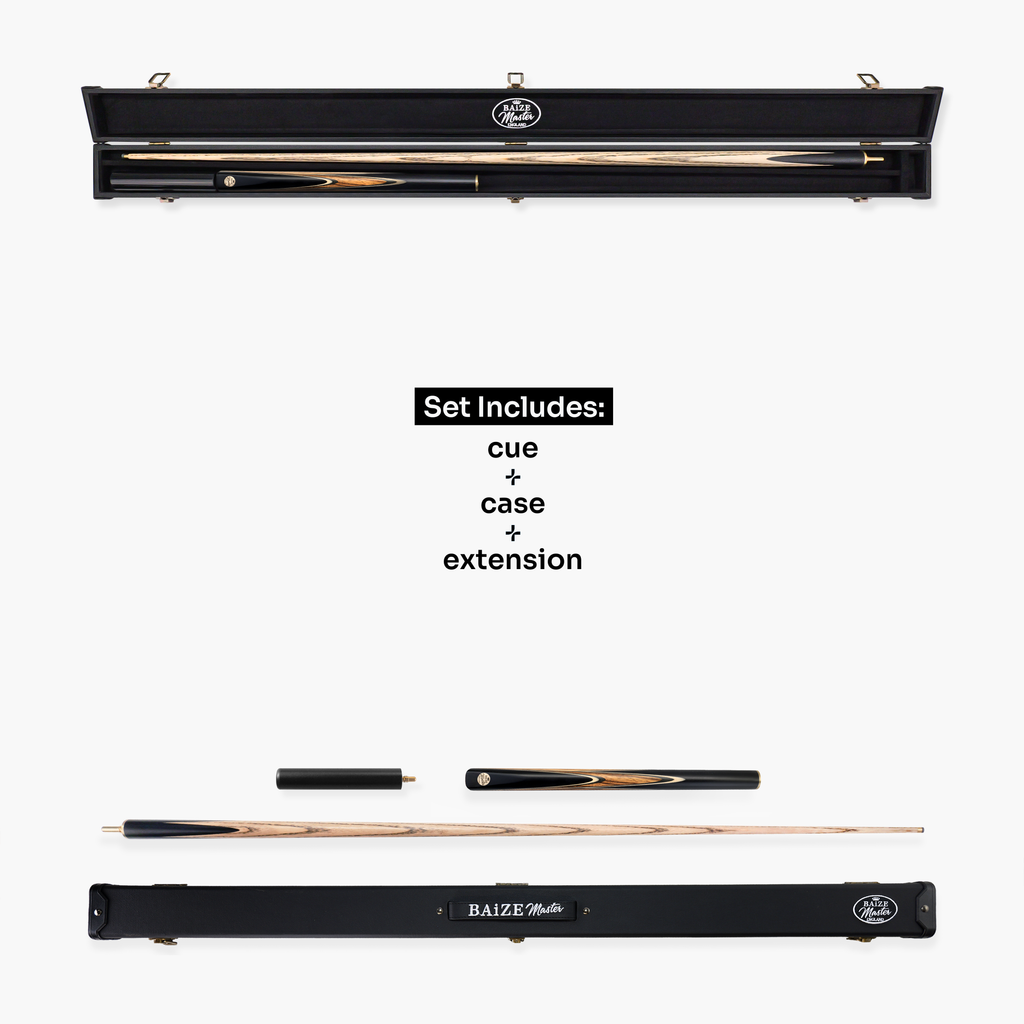 Baize Master Earthen Marksman cue and case set Cue + Case