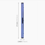 Silver Stripe Pro aluminium 3/4 cue case