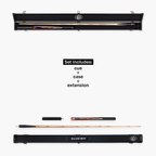 Baize Master Prism Marksman cue and case set Cue + Case