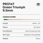 PRO147 Triumph 3/4 cue