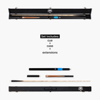 PRO147 Hurricane 57-inch 3/4 cue and hard case Cue + Case