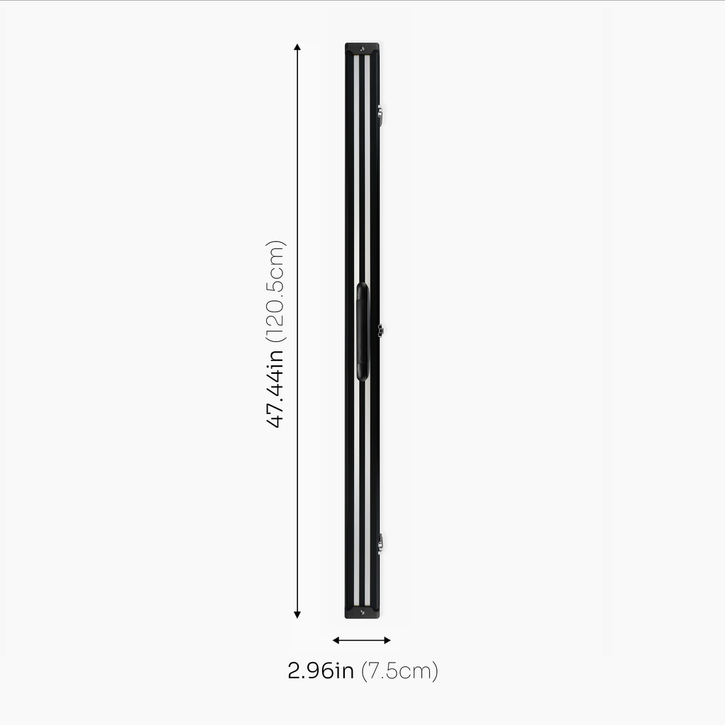 Silver Stripe Pro aluminium 3/4 cue case