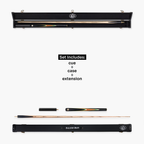 Baize Master Forest Marksman cue and case set Cue + Case