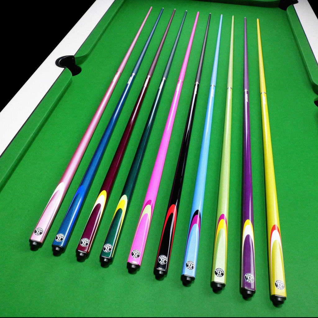 Jonny 8 Ball Inferno 2-piece graphite cue Cue + Case