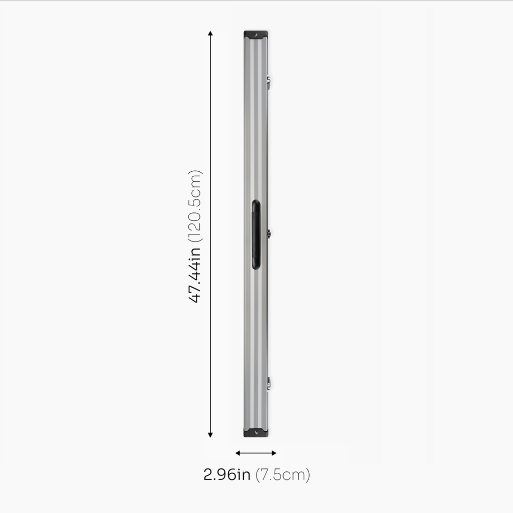 Silver Stripe Pro aluminium 3/4 cue case