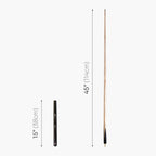 Baize Master Gold Series G4 57-inch 3/4 pool cue Cue + Case