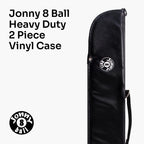 Jonny 8 Ball Red Torpedo 48-inch cue and case set Cue + Case