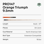 PRO147 Triumph 3/4 cue
