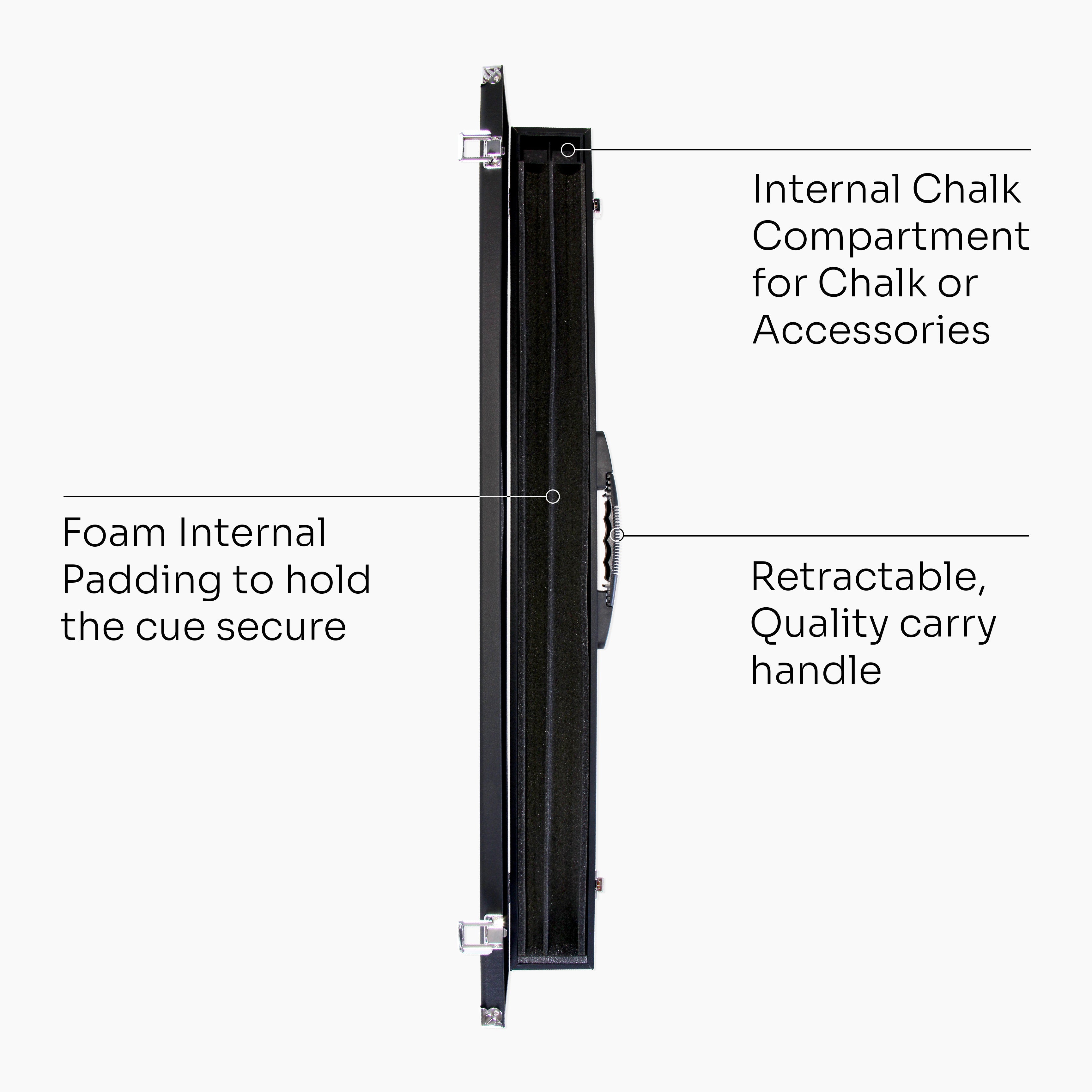 Jonny 8 Ball Paragon 57-inch cue and case set Cue + Case