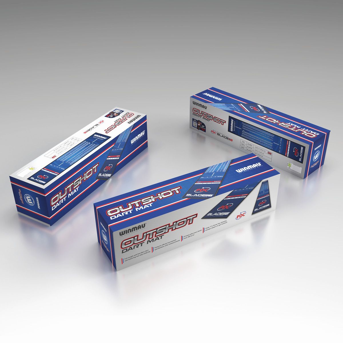 Winmau Outshot Dart Mat Soft Feel GW Darts