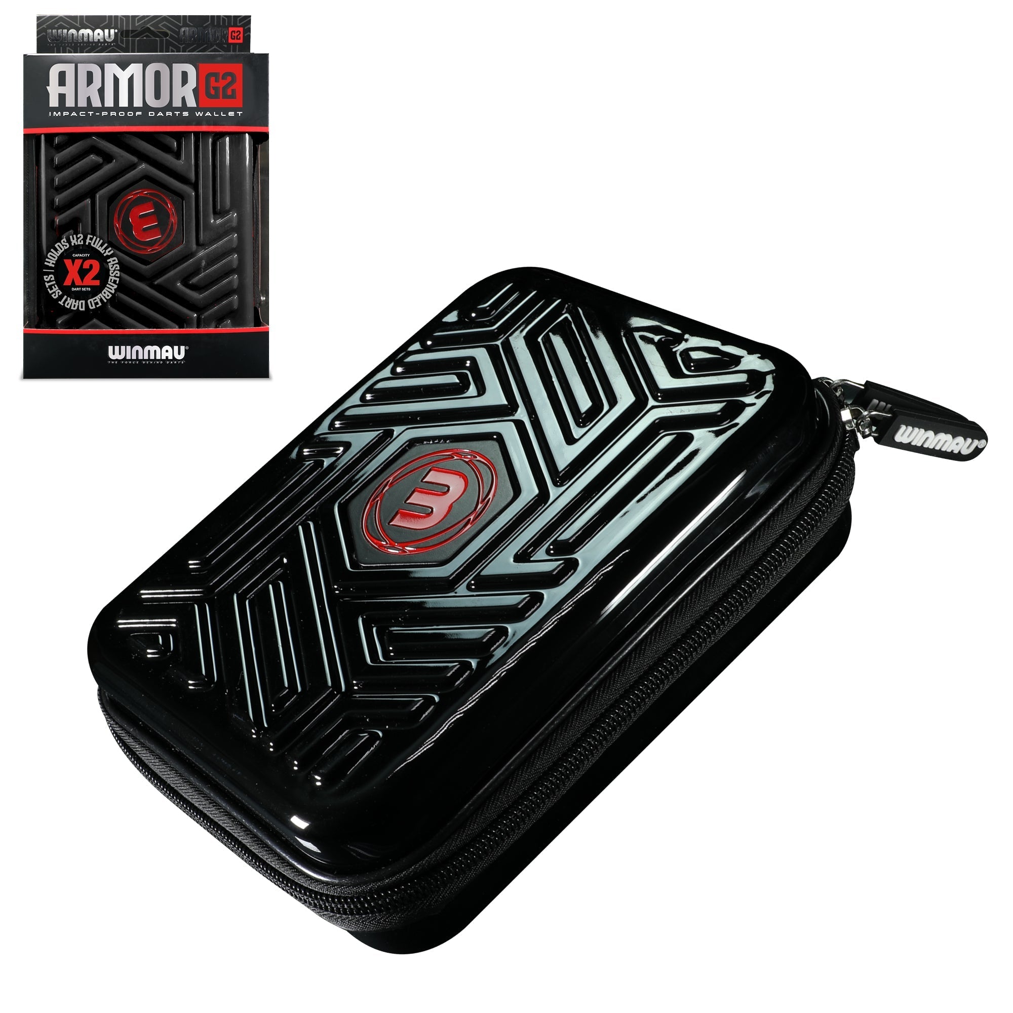 WINMAU Armor G2 Dart Wallet BLACK GW Darts