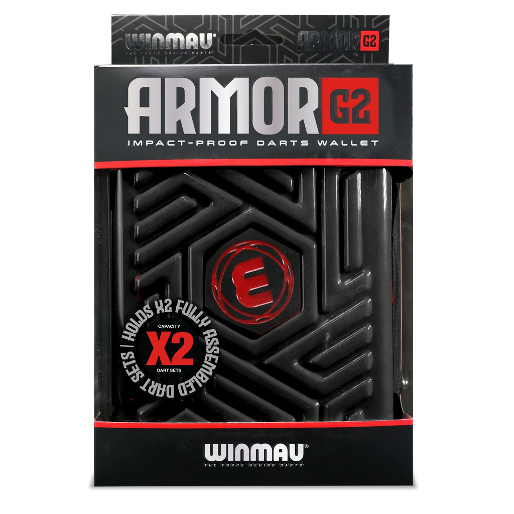 WINMAU Armor G2 Dart Wallet BLACK GW Darts