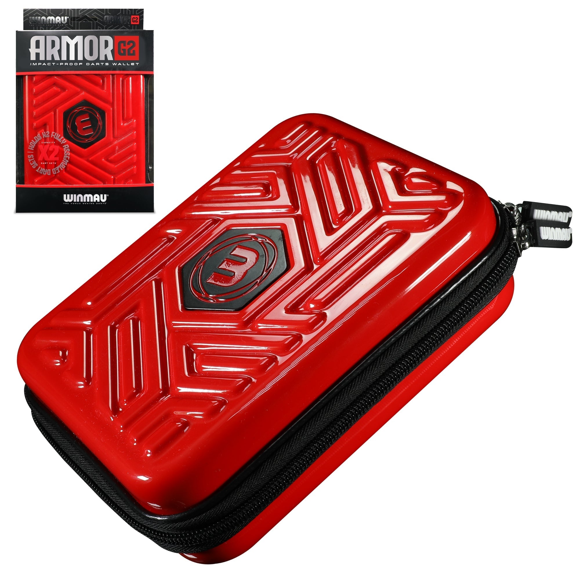 WINMAU Armor G2 Dart Wallet RED GW Darts