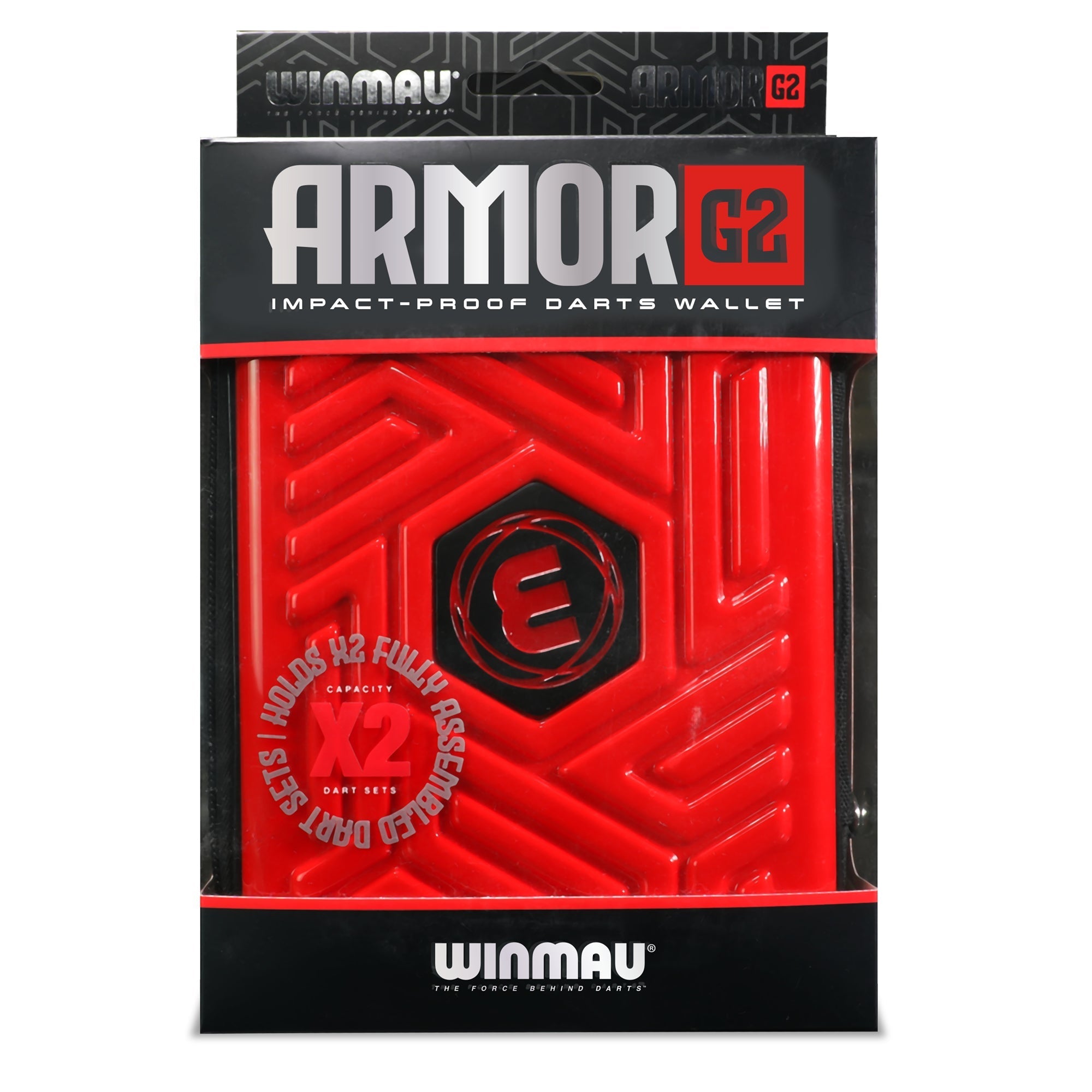 WINMAU Armor G2 Dart Wallet RED GW Darts