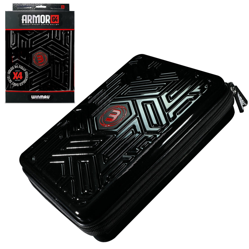 WINMAU Armor G4 Dart Wallet BLACK GW Darts