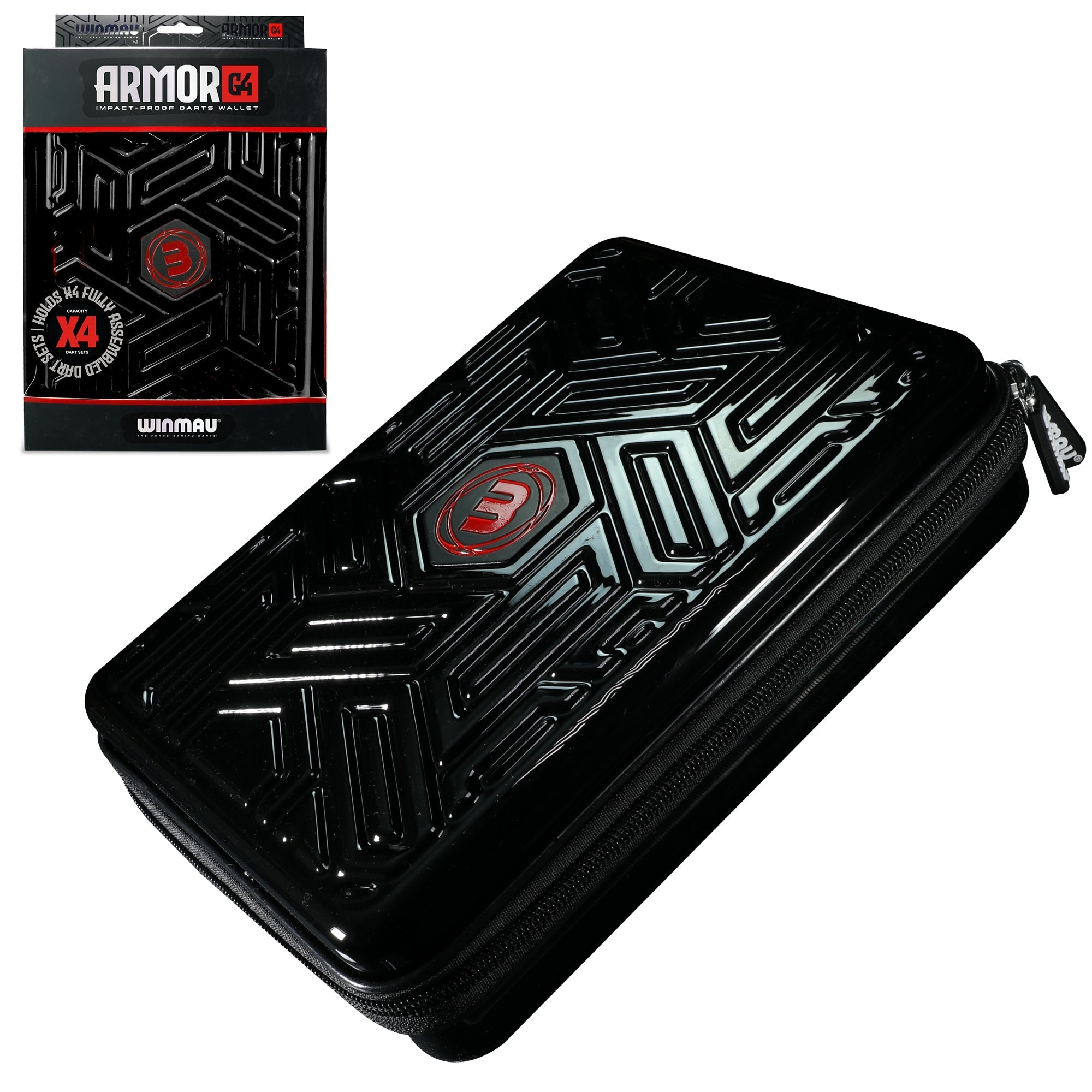 WINMAU Armor G4 Dart Wallet BLACK GW Darts