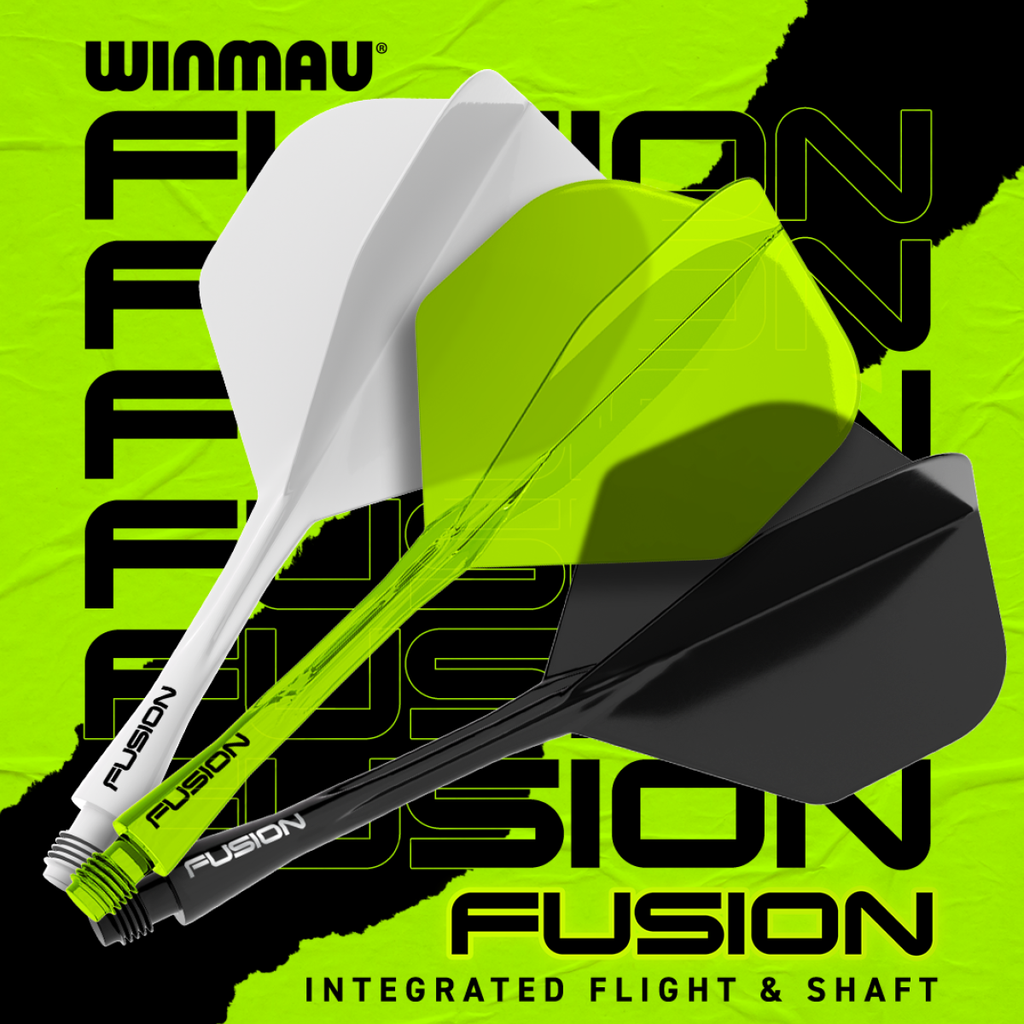 WINMAU Fusion Flight & Shaft Yellow GW Darts